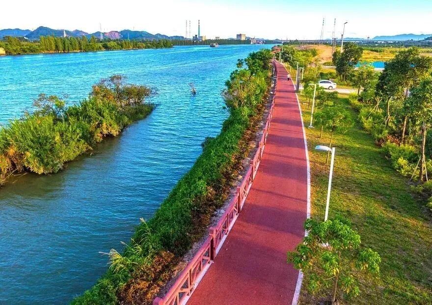 2022002总475）0118一段一品游江门碧道，真美预警！澳洲幸运5
碧道，太迷人了_9
